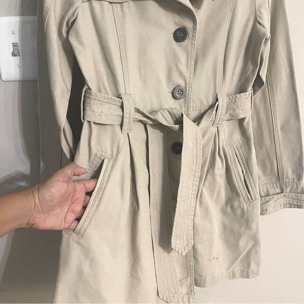 Aeropostale khaki Trench Coat - Picture 3 of 8